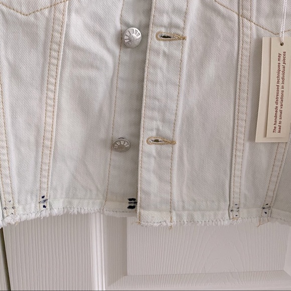 ✖️SOLD✖️ 🏷NWT The Kerry Shrunken Trucker - Picture 3 of 13